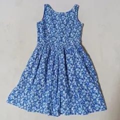 POLO RALPH LAUREN ラルフローレン ワンピース ドレス 青 花柄