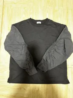 LEPSIM ブラック 長袖 Tシャツ Fサイズ