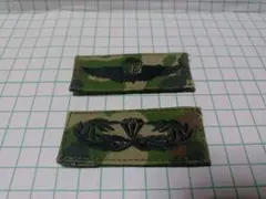 陸上自衛隊。き章。空挺レンジャー。自衛隊。PX売店品。私物購入品。
