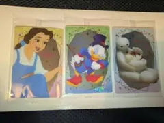 ディズニーウエハース ベル スクルージ ベイマックス 3枚セット