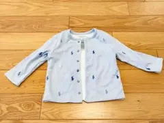 【未使用】Ralph Lauren リバーシブルカーディガン 12M