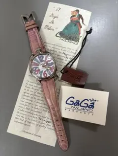 GaGa MILANO 腕時計 本体 ピンクのサムネイル