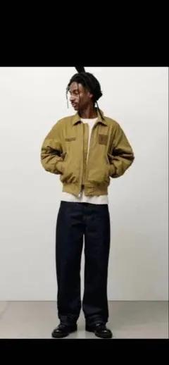 森下直哉着用  BUZZY GB FLIGHT JACKET 森下直哉着用 GOOSE BUZZY GB FLIGHT JACKET - メルカリ