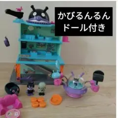 アンパンマン　バイキン城ハウス　バイキンUFO　かびるんるんドール付き