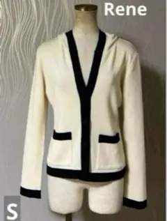 Rene ルネ　カーディガン　フード付