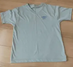150cm umbro VネックTシャツ グレー アンブロ 子供服
