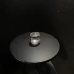 ボディピアス-透明プラグ-0g