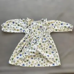 Seraph 花柄 七分袖 ワンピース 100