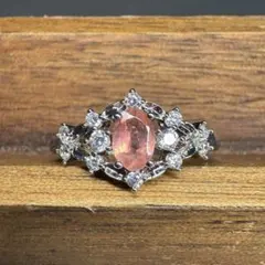 レア❗️ピンクトルマリン　宝石類　天然石リング　パワーストーン