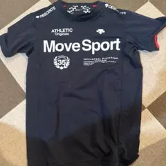 DESCENTE MoveSport シャツ ネイビーのサムネイル