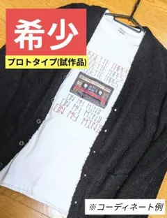 『希少』レトロ Tシャツ ヴィンテージカセットテープ Tシャツ 試作品
