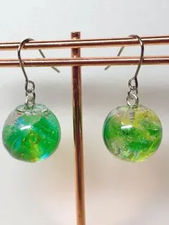 No.1509-E　琉球ガラス☆寒色系MIXカラー☆ピアス・イヤリング No.1509-E 琉球ガラス☆寒色系MIXカラー☆ピアス・イヤリング - メルカリ