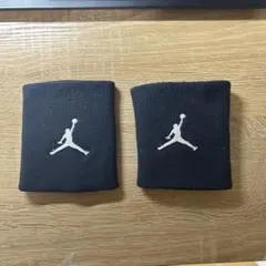 美品　ジョーダン リストバンド 黒