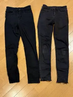 UNIQLO スキニーパンツ２本セット