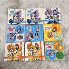 フレッシュプリキュア ヤマザキパン シール 9枚セット 2009年