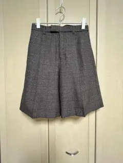 LOWRYS FARMチェック柄 ハーフパンツ ゴムウエスト