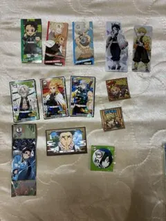 鬼滅の刃 ステッカー・缶バッジ・しおり