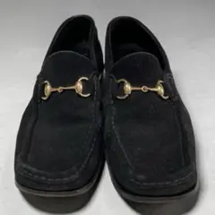 GUCCI bit Loafer suède square toe 42.5のサムネイル