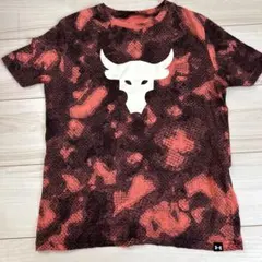 Under Armour 赤黒迷彩 Tシャツ YLG