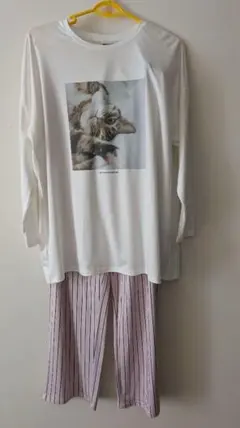 新品未使用 ルームウェア 上下セット パジャマ