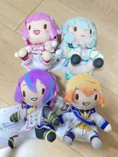 プロジェクトセカイ プロセカ ふわぷち ミニぬいぐるみ ワンダショ 全4種セット