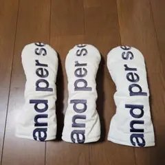 and per se ユーティリティ用ヘッドカバー 3個セット