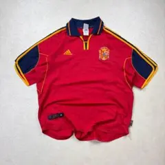 スペイン代表 ユーロ2000 ユニフォーム S～M 【美品】 - メルカリ