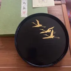 新品未使用 象彦 丸盆 24cmのサムネイル