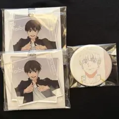 アニメーション呪術廻戦展　アクリルキーホルダー　原画缶バッジ　懐玉・玉折