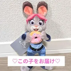 お顔厳選♡ジュディ ぬいぐるみキーチェーン ズートピア10周年 ディズニーストア