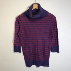 美品 タートルネック ニット レディースS〜M相当