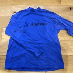 St Andrews ロゴ入り 長袖カットソー LL