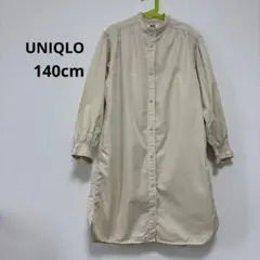 UNIQLO シャツワンピース 140cm