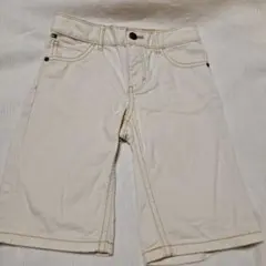 TOMMY HILFIGERキッズパンツ　サイズ110cm相当　オフホワイト