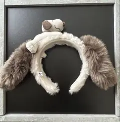 【USJ】スヌーピーふわふわカチューシャ