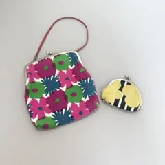 SOUSOU がま口 ポーチ 小銭入れ セット