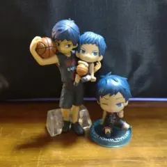 黒子のバスケ  青峰大輝  フィギュア３点セット