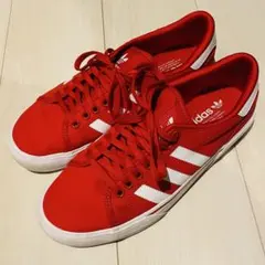 アディダス アバカ スニーカー adidas メンズABACA レッド　27㎝
