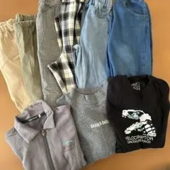 ブランド男の子まとめ売り140センチ9点まとめ売り ベベ 無印良品