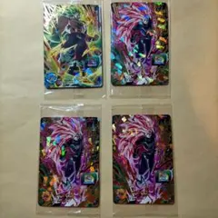 スーパードラゴンボールヒーローズ ブロリー　紅き仮面のサイヤ人　4枚　鳥山明