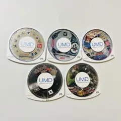 PSP UMDソフトセット（5本）