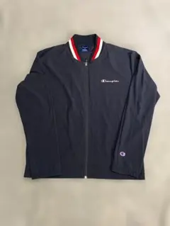 Champion チャンピオン ジップアップ ジャケット XL ネイビー