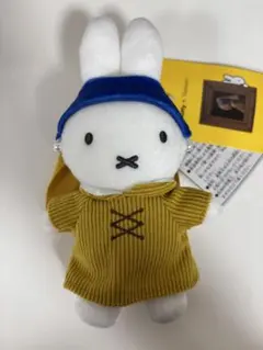 フェルメール展ミッフィー真珠の耳飾りの少女マスコット　小