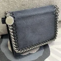 【美品】定価6.9万 ステラマッカートニー ファラベラ 三つ折り財布 ミニ財布