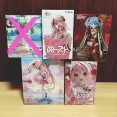 初音ミク フィギュア 桜ミク 書き下ろし和風喫茶 ぬーどるストッパー 椿 まとめ