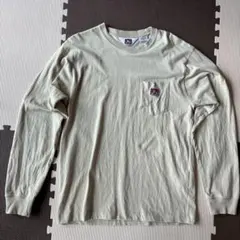 BEN DAVIS 長袖 ポケット付きTシャツ ベージュ Mのサムネイル