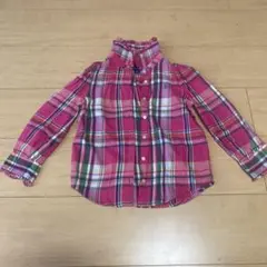 Ralph Lauren 長袖チェックシャツ 5号