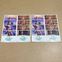 Disney ズートピア2 映画 入場者特典 シール ステッカー 2枚セット