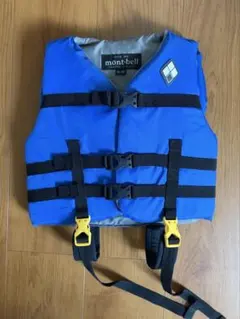 美品mont-bell ライフジャケット 青 85-125 - メルカリ