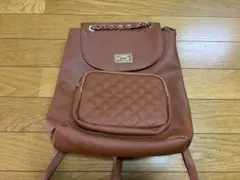 CECIL McBEE リュック ブラウン キルティングのサムネイル